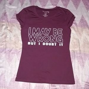 short sleeve attitude tee